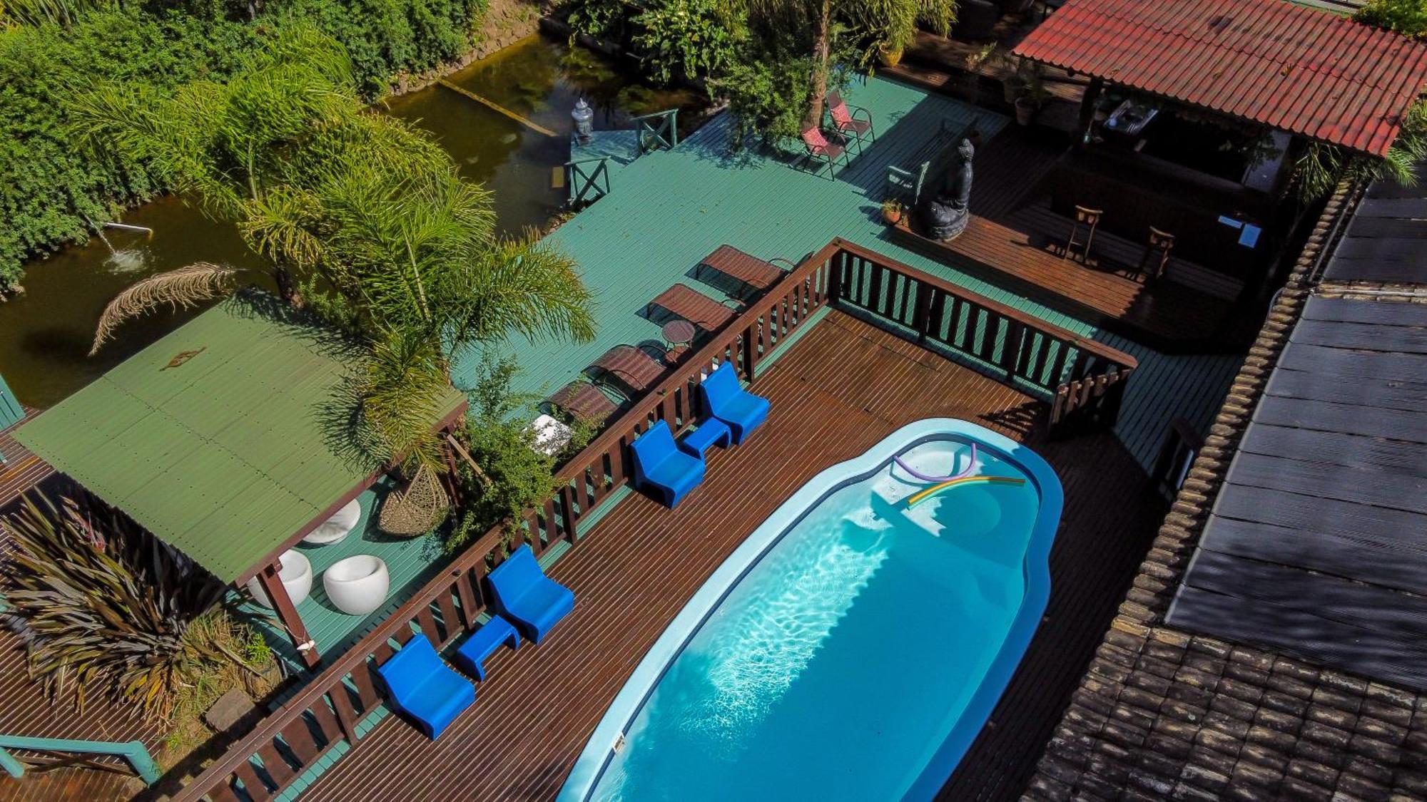 Pousada Jardim Do Buda Com Cafe Урубиси Экстерьер фото