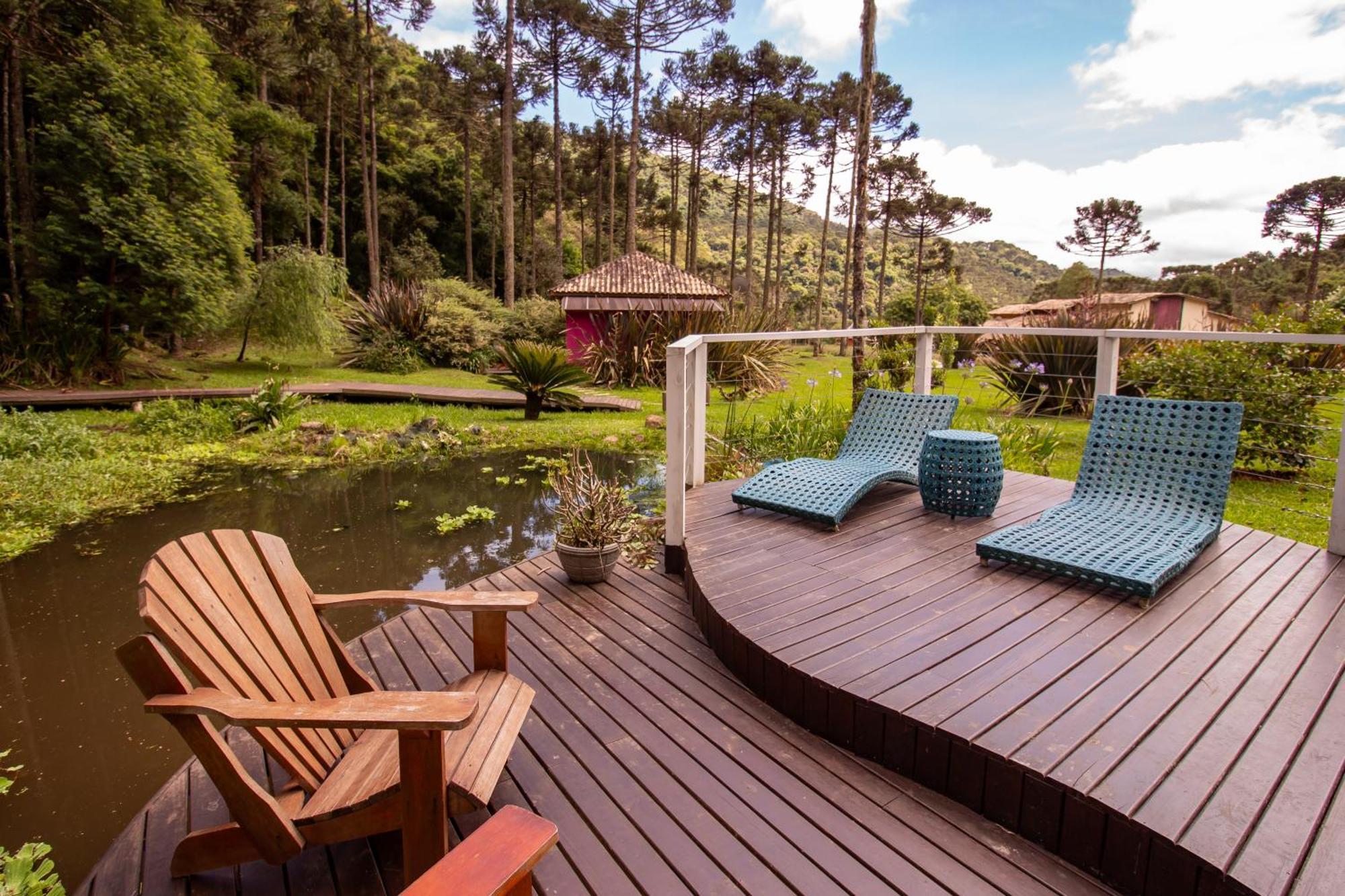 Pousada Jardim Do Buda Com Cafe Урубиси Экстерьер фото
